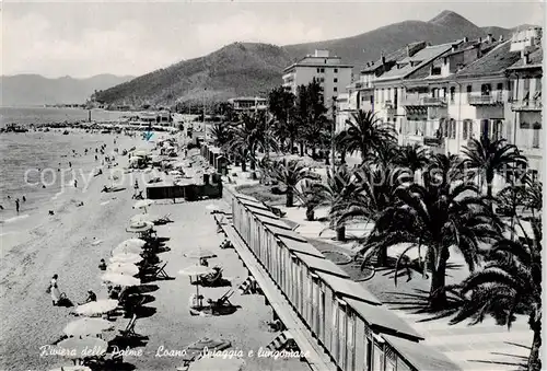 AK / Ansichtskarte  Loano_Liguria_IT Spiaggia e lungomare 