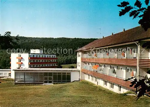 AK / Ansichtskarte  Neukirchen_Knuellgebirge Waldsanatorium Urbachtal Klinik Dr Bartsch Neukirchen Knuellgebirge