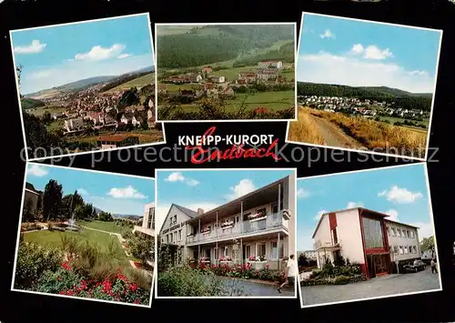 AK / Ansichtskarte  Endbach_Bad Panorama Siedlung Park Wohnhaeuser Endbach_Bad