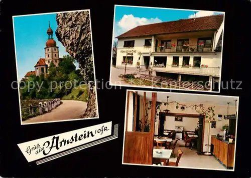 AK / Ansichtskarte  Arnstein_Oberfranken Gasthof Frankenhoehe Arnstein_Oberfranken