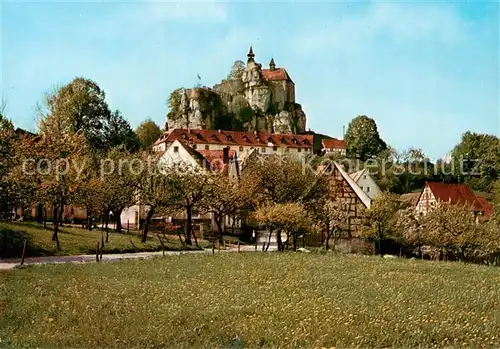 AK / Ansichtskarte  Hohenstein_Hersbruck Hotel Landgasthof Hohensteiner Hof Gasthof Pension Felsburg Hohenstein_Hersbruck