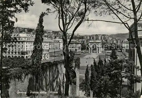 AK / Ansichtskarte  Genova_Genua_Liguria_IT Piazza della Vittoria 