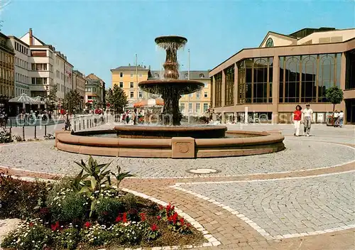 AK / Ansichtskarte  Bad_Homburg Brunnen am Kurhaus Bad_Homburg