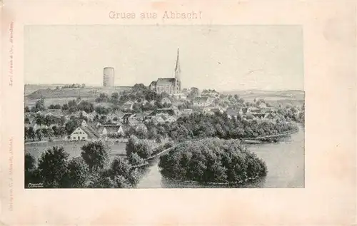 AK / Ansichtskarte 73863708 Abbach_Bad Panorama Kuenstlerkarte Abbach_Bad