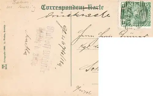 AK / Ansichtskarte  Aussig_Usti_nad_Labem_CZ Burgruine Schreckenstein 