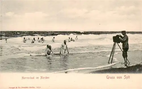 AK / Ansichtskarte 73863733 Sylt Herrenbad im Norden Sylt