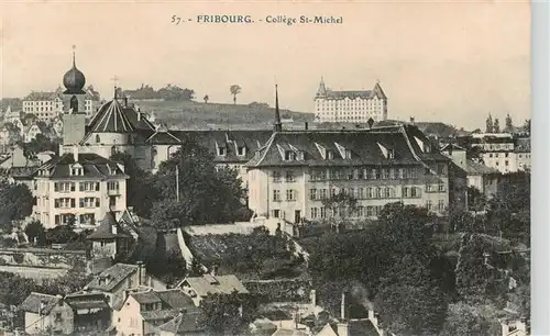 AK / Ansichtskarte  Fribourg__FR Collège Saint Michel 