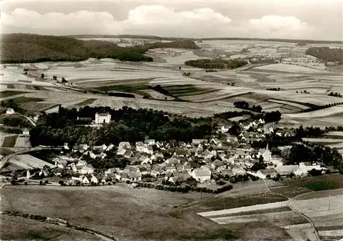 AK / Ansichtskarte 73863812 Untermerzbach Fliegeraufnahme Untermerzbach