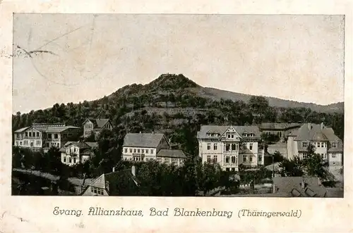 AK / Ansichtskarte  Bad_Blankenburg Evangelisches Allianzhaus Bad_Blankenburg