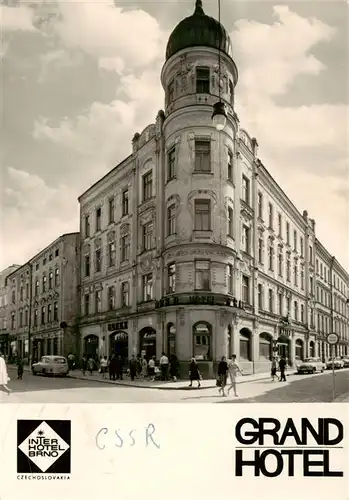 AK / Ansichtskarte 73863844 Brno_Bruenn_CZ Grand Hotel Interhotel 