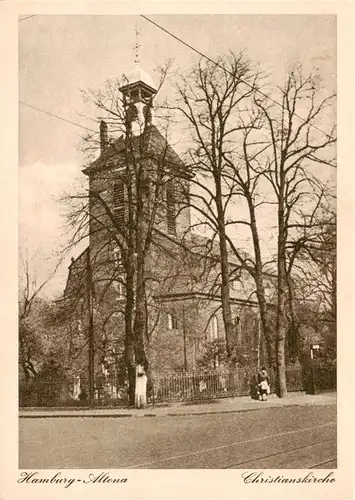 AK / Ansichtskarte  Altona__Hamburg Christianskirche 