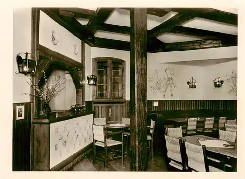 AK / Ansichtskarte  Alt_Moelln Gaststaette Die Windmuehle Gastraum Alt_Moelln