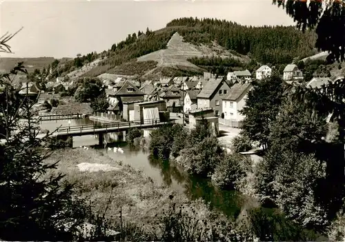 AK / Ansichtskarte  Wallenfels_Oberfranken Partie am Wasser Wallenfels_Oberfranken