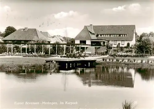 AK / Ansichtskarte  Medingen_Bad_Bevensen Im Kurpark Medingen_Bad_Bevensen