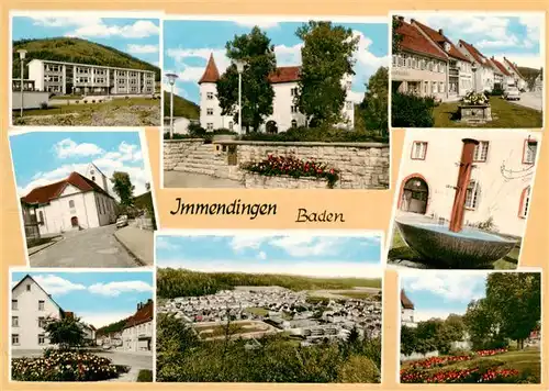 AK / Ansichtskarte 73863868 Immendingen Teilansichten Kirche Brunnen Parkanlagen Immendingen