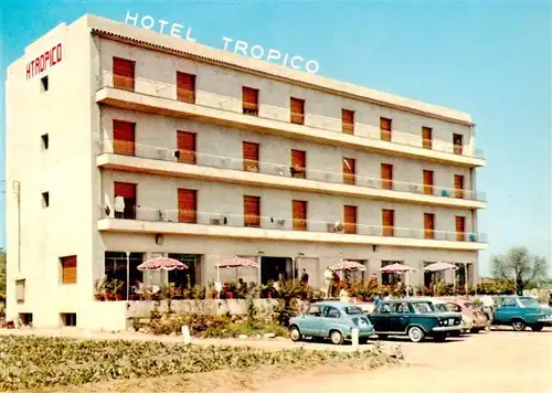 AK / Ansichtskarte  Malgrat-de-Mar_Cataluna_ES Hotel Tropico frente al mar 