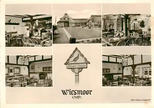 AK / Ansichtskarte 73863883 Wiesmoor Gasttaette Blauer Fasan Restaurant Wiesmoor