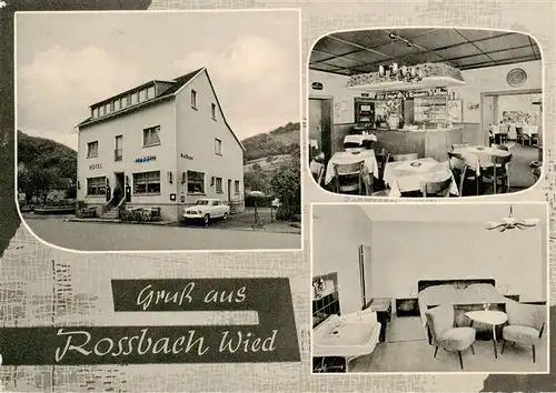 AK / Ansichtskarte 73863891 Rossbach_Wied Hotel Pension Restaurant Rossbach Wied