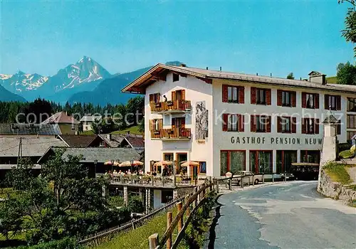 AK / Ansichtskarte 73863971 Goldegg_Pongau_AT Gasthof Pension Neuwirt 