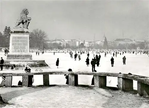 AK / Ansichtskarte 73863991 Zurich Seegfroerni 1963 Monument Zurich