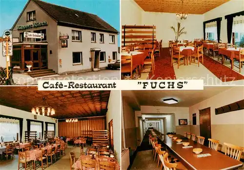 AK / Ansichtskarte 73864000 Baerbroich Cafe Restaurant Fuchs Gastraeume Baerbroich
