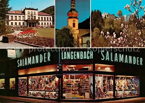 AK / Ansichtskarte  Schramberg Schuhaus Langenbach Schloss Kirche Ruine Schramberg