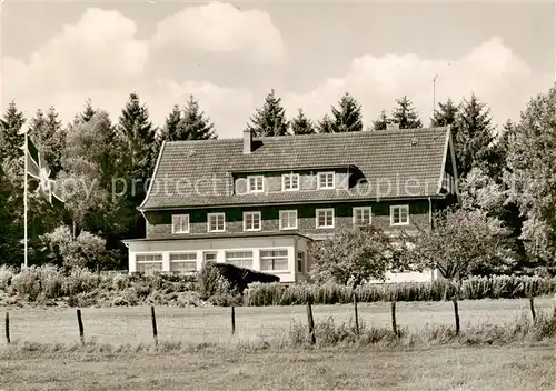 AK / Ansichtskarte 73864019 Marienheide VdH Waldhotel an der Brucher Talsperre Marienheide