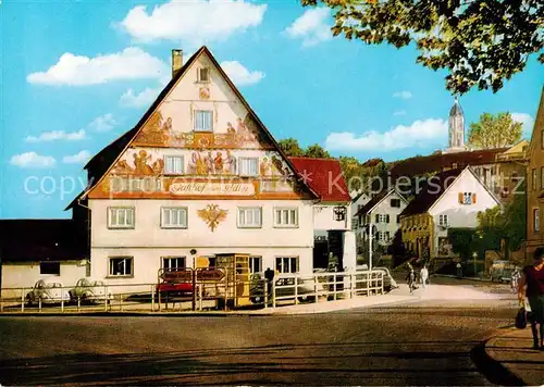 AK / Ansichtskarte  Ochsenhausen Hotel Restaurant zum Adler Ochsenhausen