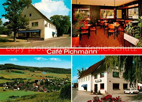 AK / Ansichtskarte  Hellefeld Cafe Pichmann Gaststube Panorama Hellefeld