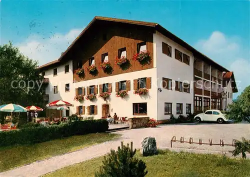 AK / Ansichtskarte  Burghausen__Salzach_Oberbayern Hotel Bayr Alm 