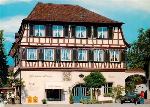 AK / Ansichtskarte 73864079 Hagnau_Bodensee Gasthaus Loewen Hagnau Bodensee