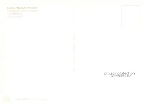 AK / Ansichtskarte  Altreu_Selzach Schweizer Vogelwarte Sempach Altreu Selzach