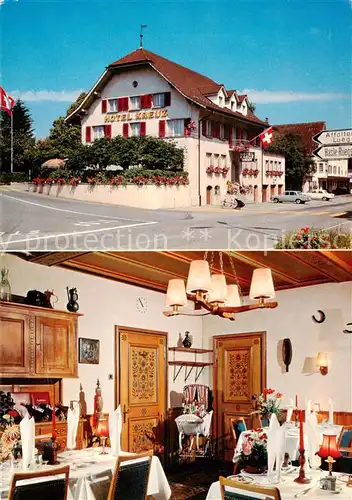 AK / Ansichtskarte  Weier_BE Hotel Kreuz Gaststube Weier_BE