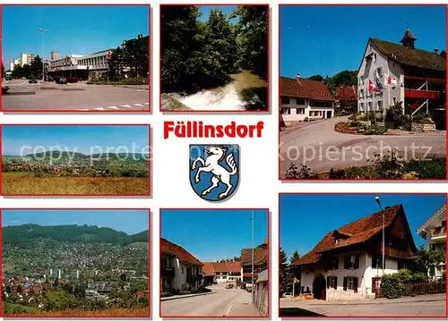 AK / Ansichtskarte  Fuellinsdorf Orts und Teilansichten Panorama Fuellinsdorf