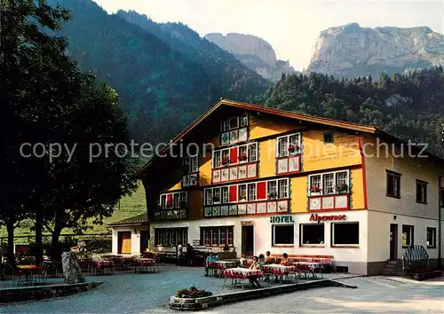 AK / Ansichtskarte  Wasserauen_Wasserau_IR Gasthaus Alpenrose im Schwendetal 
