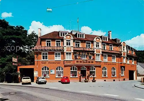 AK / Ansichtskarte 73864153 Ludwigshafen_Bodman-Ludwigshafen_Bodensee Hotel Restaurant Zum Goldenen Loewen  