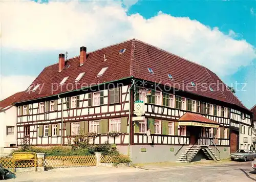 AK / Ansichtskarte 73864165 Kork_Kehl Gasthaus Ochsen 