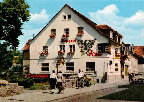 AK / Ansichtskarte 73864174 Schotten_Hessen Hotel Gasthaus Adler Schotten Hessen