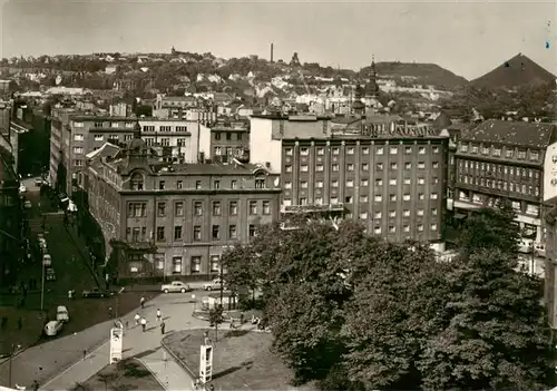 AK / Ansichtskarte  Ostrava_Maehrisch_Ostrau_CZ Namesti Vitezneho unora Hotel Ostrava 