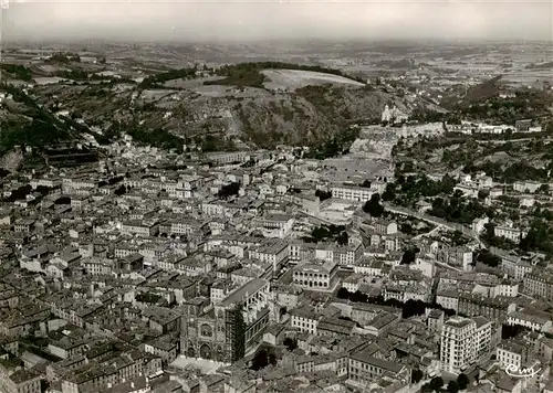 AK / Ansichtskarte  Vienne_38_Isere Vue panoramique aérienne Cathédrale Saint Maurice dans le fond Théâtre Antique 