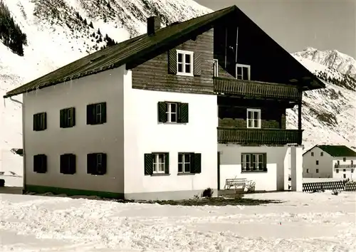 AK / Ansichtskarte  Galtuer_Tirol Gaestehaus Pension Wintersportplatz Alpen Galtuer Tirol