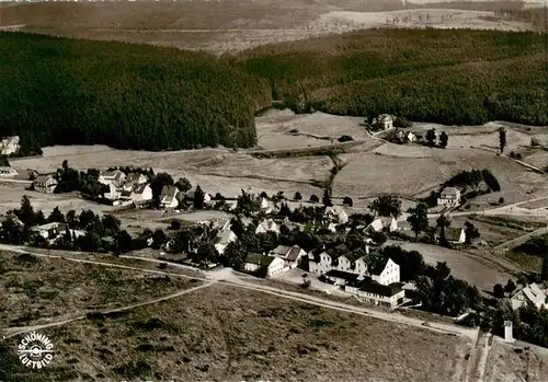 AK / Ansichtskarte  Hahnenklee-Bockswiese_Harz Fliegeraufnahme Hahnenklee-Bockswiese