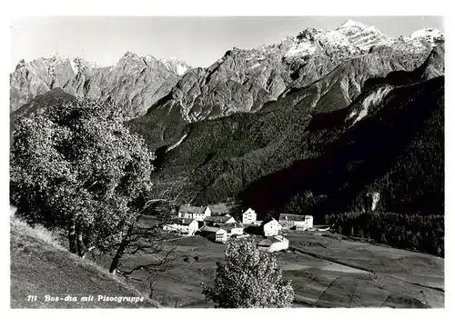 AK / Ansichtskarte  Bos-cha Panorama Blick gegen Pisocgruppe Bos-cha