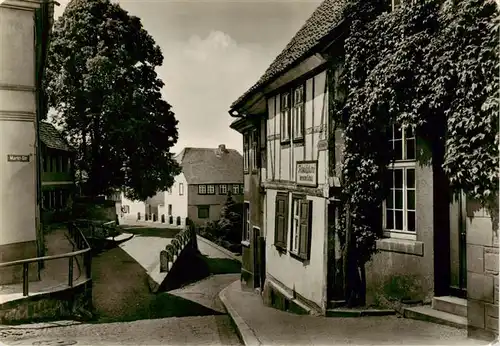 AK / Ansichtskarte  Gernrode_Harz Bergstrasse Gernrode Harz