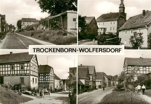 AK / Ansichtskarte  Wolfersdorf_Trockenborn-Wolfersdorf Teilansichten Wolfersdorf