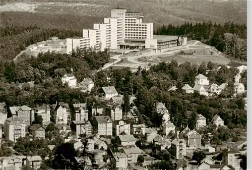 AK / Ansichtskarte  Friedrichroda Panorama mit FDGB Erholungsheim August Bebel Friedrichroda