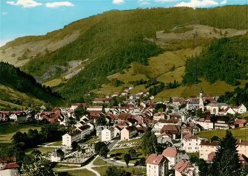 AK / Ansichtskarte  Todtnau Panorama Luftkurort im Schwarzwald Todtnau