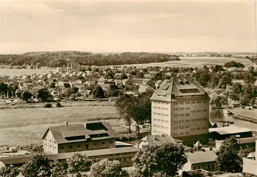 AK / Ansichtskarte  Demmin_Mecklenburg_Vorpommern Teilansicht Demmin_Mecklenburg