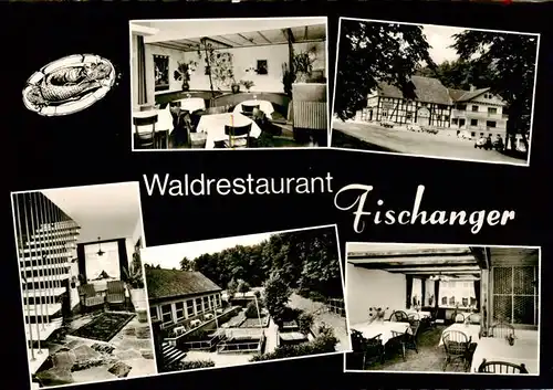 AK / Ansichtskarte 73864378 Schieder-Schwalenberg Waldrestaurant Fischanger Schieder-Schwalenberg
