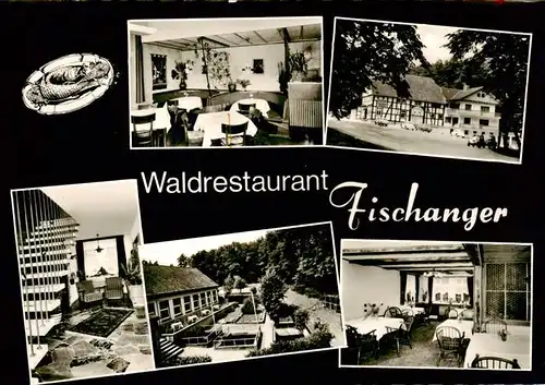 AK / Ansichtskarte  Schieder-Schwalenberg Waldrestaurant Fischanger Schieder-Schwalenberg